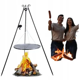 grill-ogrodowy-przenosny-trojnog-180cm-kolowrotek-polska-produkcja-mocny