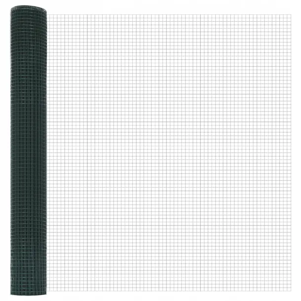 zielony-plot-spawany-1-4x10-m-stal-wysokosc-1-4-m