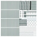 plot-hexagon-zielony-14x100-m-stal-wysokosc-1-4-m