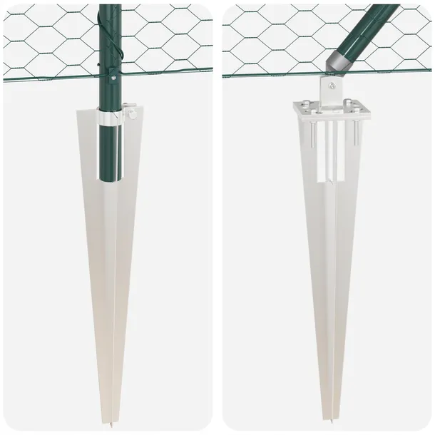 plot-hexagon-zielony-14x100-m-stal-stan-nowy-dlugosc-100-m