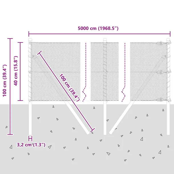 plot-heksagonalny-0-4x50-m-ze-stali-ocynkowanej-stan-nowy-producent-vidaxl