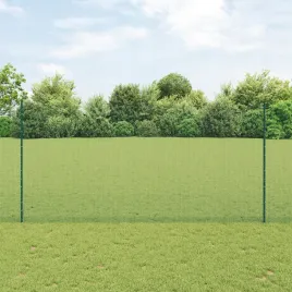 ogrodzenie-z-drutu-spawanego-z-22-postami-u-zielone-15x50-m-stal