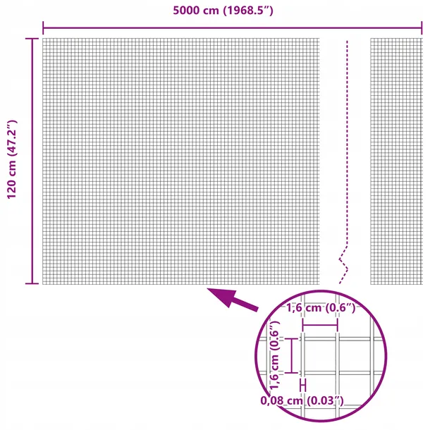plot-spawany-szary-1-2x50-m-stal-producent-vidaxl