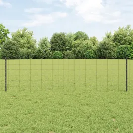 ogrodzenie-euro-z-11-slupkami-u-szare-0-6x25-m-stal