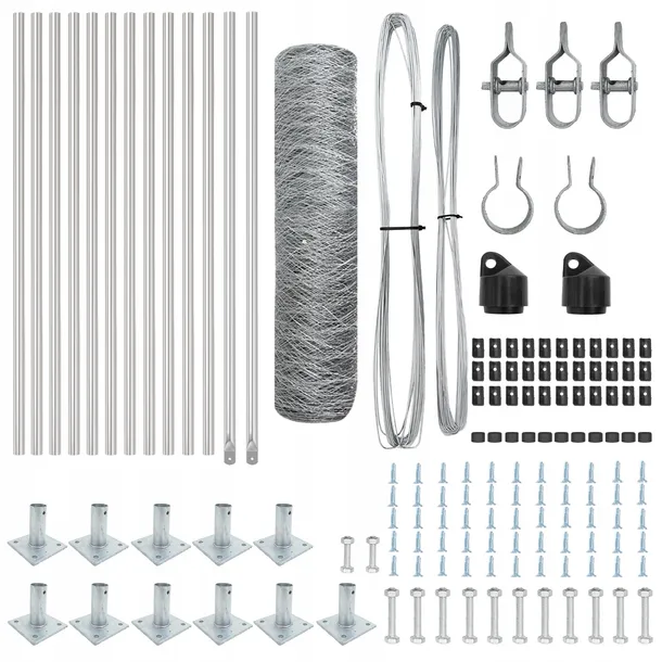 plot-heksagonalny-04x25-m-ze-stali-ocynkowanej-rodzaj-bramy-garazowe
