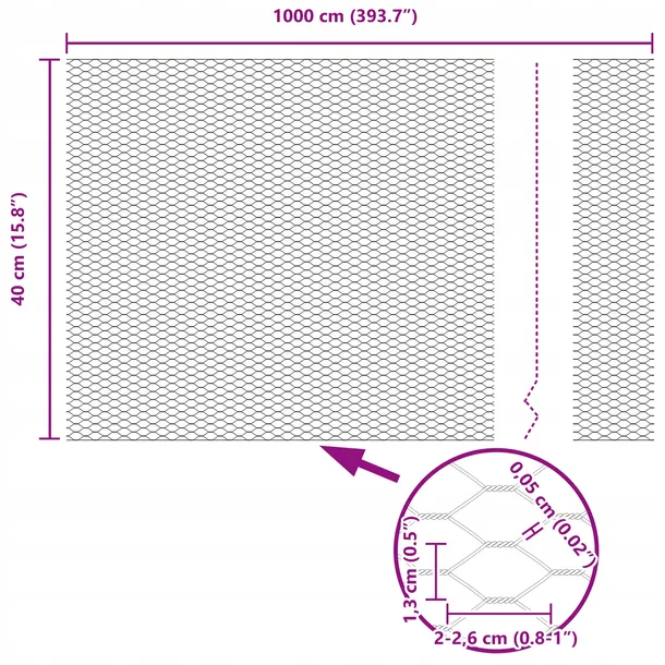 plot-heksagonalny-0-4x10-m-stal-ocynkowana-kod-producenta-42005625
