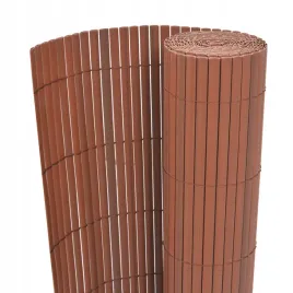 vidaxl-ogrodzenie-obojetne-pvc-150x500-cm-brazowe