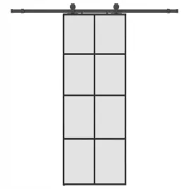 drzwi-przesuwne-z-zestawem-okuc-czarne-76x205-cm