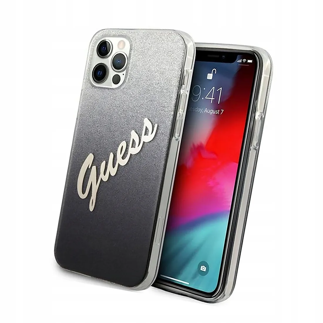 etui-guess-glitter-gradient-script-do-iphone-12-iphone-12-pro-czarne