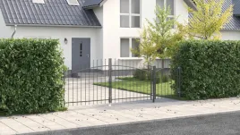 brama-ogrodowa-z-koncowka-w-ksztalcie-oszczepu-szara-125x400-cm-stalowa