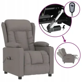 elektryczny-fotel-rozkladany-kolor-taupe-obity-tkanina