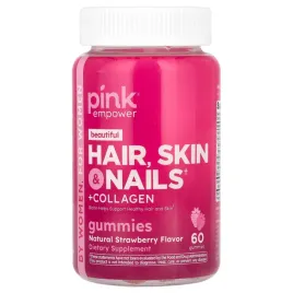 pink-beautiful-hair-skin-and-nails-collagen-natural-strawberry-60-gummi