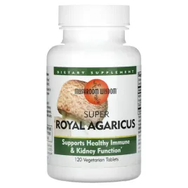 mushroom-wisdom-super-royal-agaricus-120-vegetarian-tablets