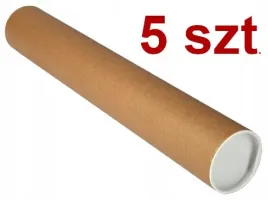 gilza-tuba-kartonowa-z-zatyczkami-35cm-tuleja-tekturowa-paczka-5szt
