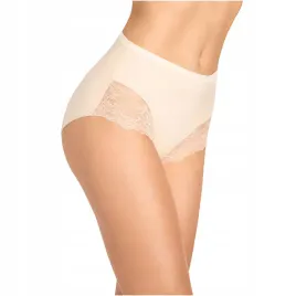 figi-damskie-wysoki-stan-bawelniane-julia-with-lace-marilyn-jasnobezowe-l