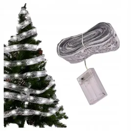 swiateczna-wstazka-choinkowa-tasma-ozdobna-srebrna-na-baterie-50-led-5m