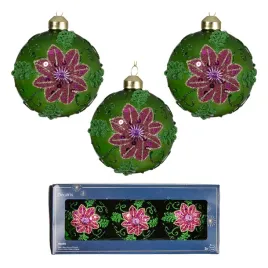 zieloneszklane-bombki-jak-z-prl-dekorowane-8-cm-kpl-3szt-ozdoby-choinkowe