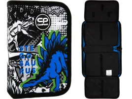 coolpack-dwuklapkowy-piornik-szkolny-clipper-t-rex-rozkladany-dinozaur-dino