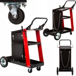 wozek-spawalniczy-do-spawarki-migomatu-z-polka-na-butle