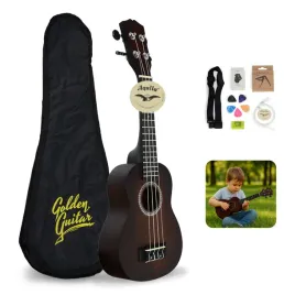 zestaw-ukulele-sopranowe-21-hrf21-brazowe-akcesoria-golden-guitar