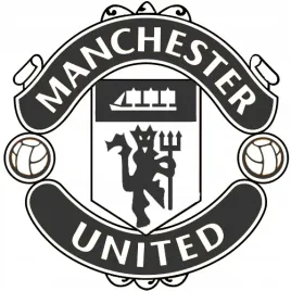 mancherser-united-herb-pilkarski-obraz-hdf-na-sciane-50cm-czarny-premium