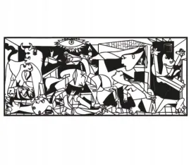 obraz-na-sciane-azurowy-guernica-picasso-xxl-dekoracja-scienna-salonu-hdf