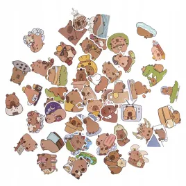naklejki-kapibara-50-szt-kawaii-zestaw-ozdoby-plannery-szkola-scrapbooking