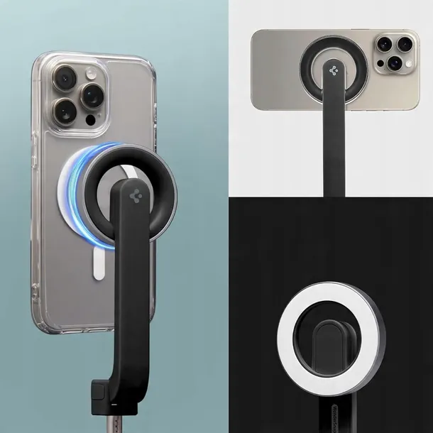 selfiestick-do-magsafe-spigen-tripod-bluetooth-czarny-lacznosc-bezprzewodowa