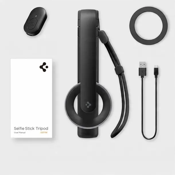 selfiestick-do-magsafe-spigen-tripod-bluetooth-czarny-cechy-dodatkowe-funkcja-statywu