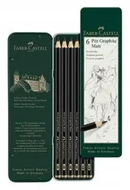 olowek-artystyczny-pitt-graphite-matt-6-szt