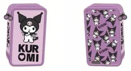 piornik-potrojny-z-wyposazeniem-kuromi-violet