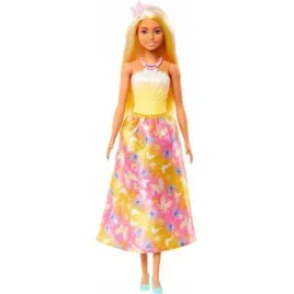 barbie-ksiezniczka-zolto-rozowy-stroj-hrr09-mattel