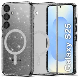 etui-do-samsung-s25-brokatowe-do-magsafe-clear-shine-szklo-na-ekran