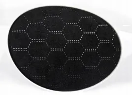 folia-zamsz-flok-honeycomb-lambo-czarna
