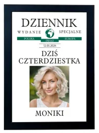 prezent-na-urodziny-30-40-50-gazeta-plakat-w-ramce-dla-niej-kobiety