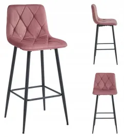 hoker-krzeslo-tapicerowane-barowe-wysokie-do-wyspy-welurowe-rozowe-modena