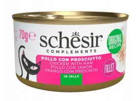 schesir-complements-mokra-karma-dla-kota-kurczak-z-szynka-w-galaretce-70g