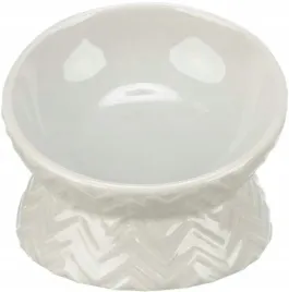 miska-ceramiczna-podwyzszona-dla-kota-wode-karme-trixie-015l-13cm-szara