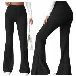spodnie-damskie-dzwony-prazkowane-z-elastycznego-materialu-casual-l-xl