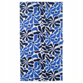 ikea-gulyxne-recznik-plazowy-niebieski-wzor-kwiatowy-100x180-cm-na-plaze