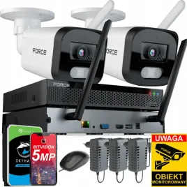 force-zestaw-monitoringu-wifi-2x-kamera-ip-5mpx-dysk-1tb-rejestrator-wifi