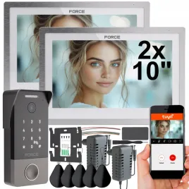 wideodomofon-force-piano-duo-2x-monitor-10-bialy-full-hd-tuya-wifi