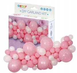 girlanda-balonowa-baby-pink-zestaw-65szt-tasma