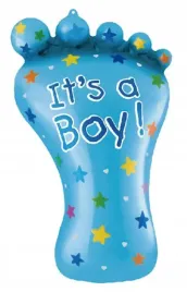 balon-foliowy-stopa-chlopiec-baby-shower-it-s-a-boy-79cm