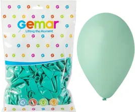 balony-pastelowe-turkusowo-zielone-30cm-12-100szt-gemar-lateksowe-050