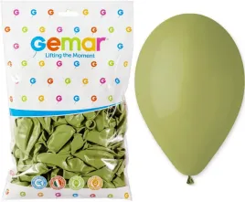 balony-pastelowe-oliwkowe-30cm-12-100szt-gemar-lateksowe-gumowe-098
