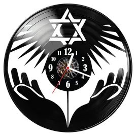zegar-scienny-z-plyty-winylowej-judaizm-1240-14
