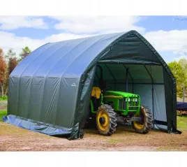 garaz-foliowy-domek-narzedziowy-6x4-m-zielony-pe-plandeka-schowek-folia