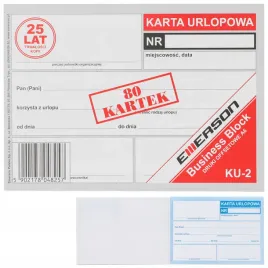 druk-karta-urlopowa-a6-emerson-80-arkuszy