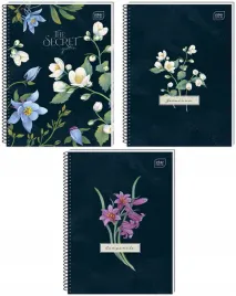 kolozeszyt-a5-100-kratka-interdruk-botaniczny-kwiaty-komplet-5-sztuk